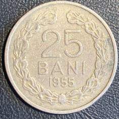 25 BANI 1955 / MONEDA R.P.R. / VEZI POZE..