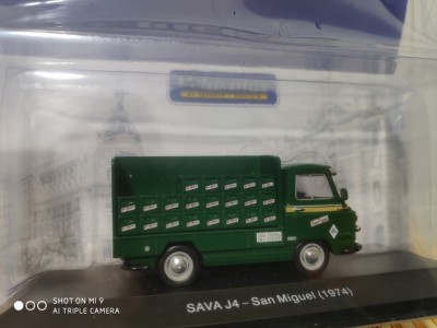 Macheta SAVA J4 - San Miguel - 1974 - Altaya - scara 1:43 foto