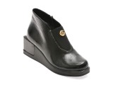 Ghete EPICA negre, 5833310, din piele naturala lacuita