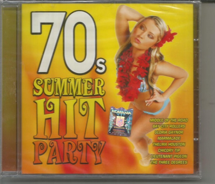 (C) CD sigilat- SUMMER HIT PARTY 70s