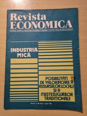 revista econonomica 1 august 1980 foto