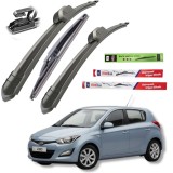 Cumpara ieftin Ștergătoare TeamCar&reg; Hyundai i20 I (2008&ndash;2014) &ndash; Set Complet Flat