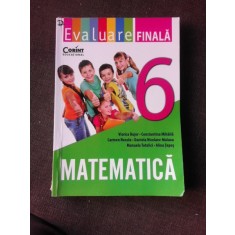 Matematica evaluare finala clasa 6 - Viorica Bujor