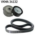 SKF VKMA 34132 Set curea transmisie cu caneluri