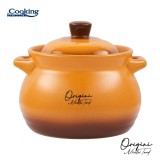 Oala Ceramica Heinner Nicolai Tand, 2L, 12x11cm, cu Capac, Invelis Ceramic, Compatibila cu Gaz si Electric