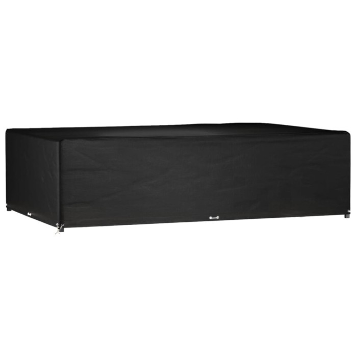 vidaXL Husă pentru mobilier grădină, 16 ocheți, 325x205x90 cm, pătrat 319311