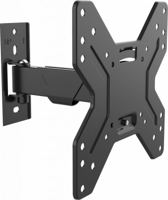 Suport TV de perete ECG LD 174202, 17- 42 (43 - 106 cm), rotire 90&amp;deg;, inclinare 2&amp;deg;-15&amp;deg;, 25 kg, VESA foto