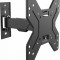 Suport TV de perete ECG LD 174202, 17- 42 (43 - 106 cm), rotire 90&deg;, inclinare 2&deg;-15&deg;, 25 kg, VESA