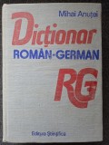 DICTIONAR ROMAN-GERMAN - Mihai Anutei 1990