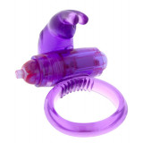 Inele vibratoare - Iepurasul Inel Vibrator pentru Penis - Violet