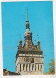 bnk cp Sighisoara - Turnul cu ceas - necirculata - marca fixa