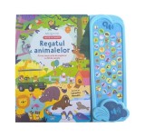 Bebe &icirc;nvață. Regatul animalelor. Carte cu sunete - Hardcover - *** - Litera mică