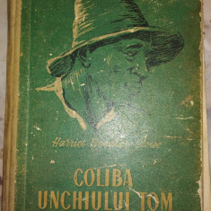 COLIBA UNCHIULUI TOM - HARRIET BEECHER STOWE, ed. Tineretului 1954, ilustratii