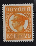 Romania 1932 - Carol ll,filigran CC,Lp.96j