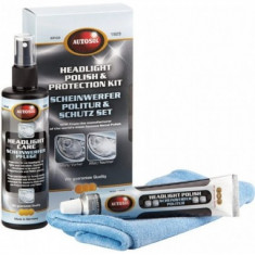 Set Polish si Protectie Faruri Autosol Headlight Polish and Protection