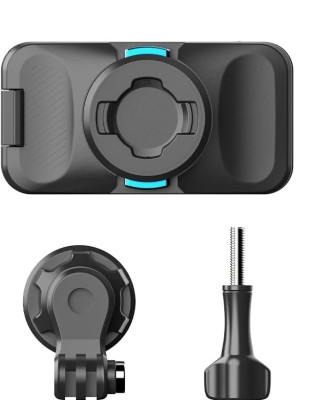 Suport magnetic cu clema, SUREWO, montare rucsac, rotatie 360 grade, compatibil GoPro 13,12,11,10,9,8, DJI Action 4,3, Insta 360 X3 foto