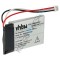 Baterie de &icirc;nlocuire pentru căști fără fir VHBW pentru Sennheiser 564546, AHB622540N1 - 600 mAh 3,7 V Li-polimer