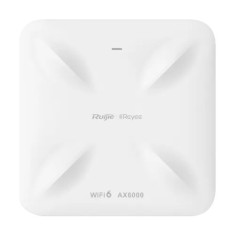 Access Point Wireless AX6000 Dual-Band, Wi-Fi 6, 2x RJ45 2.5G, PoE IN, Cloud Management - Ruijie RG-RAP2260(H)