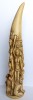 Cornul abundentei - sculptura hindu figurativa, statueta imitatie de fildes 48cm, Asia