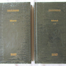 "IDIOTUL", Vol. I+II, Fiodor M. Dostoievski, 2008. Biblioteca ADEVARUL