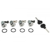 Set cilindru inchidere Citroen Berlingo -2008, Xsara Picasso -2005, Xsara -2005, Peugeot Partner -2008, complet 4 butuci cu 2 chei, 9170.G3