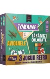 3 jocuri retro: Tomanap. Avioanele. Caramizi colorate