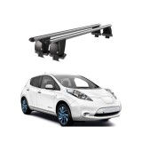 Bare transversale aluminiu pentru Nissan Leaf ZE0 2010-2016, plafon neted