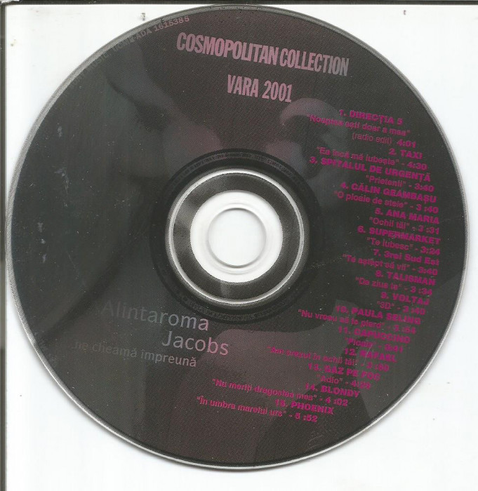 (B) CD -Cosmopolitan collection VARA 2001...ne cheama impreuna