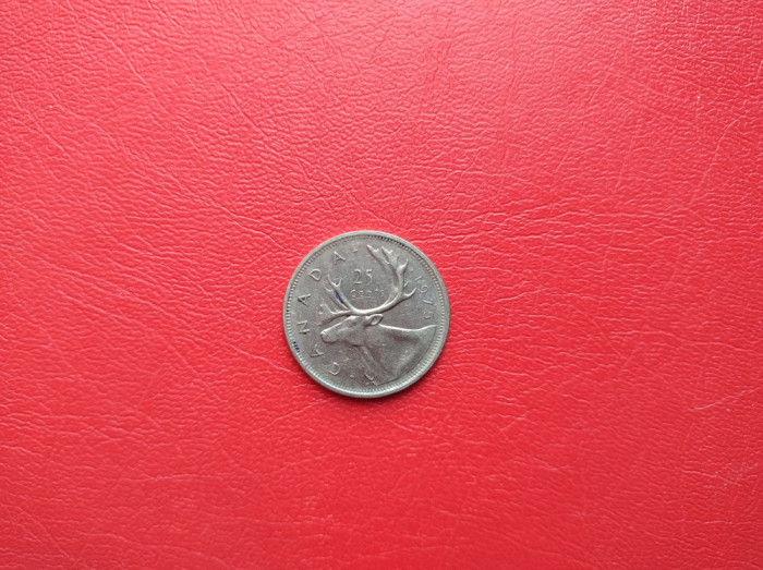 CANADA - 25 CENTS 1975