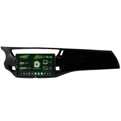 Navigatie Citroen C3 II (2009-2016), Android 13, Z-Octacore 8GB RAM + 256GB ROM, 9 Inch - AD-BGZ9008+AD-BGRKIT341 foto