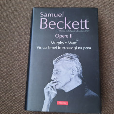 Samuel Beckett - Opere volumul 2 IN TIPLA CARTONATA