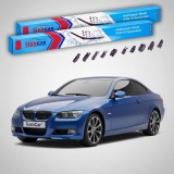 Cumpara ieftin Ștergătoare BMW Seria 3 Coup&eacute; (E92) Facelift 2009-2013 | Set Față Flat Premium &ndash; TeamCar&reg;