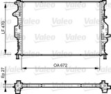 VALEO 735374 Radiator, racire motor