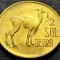 Moneda exotica 1/2 SOL DE ORO - PERU, anul 1974 * cod 2184 = UNC