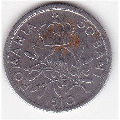 Romania 50 bani 1910