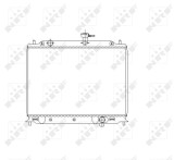 NRF 53492 Radiator, racire motor