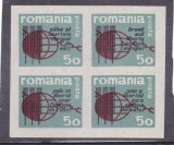 EXIL,PAINE SI LIBERTATE EUROPEI DE EST,BLOC,NEUZAT MNH ** ,ROMANIA., Istorie, Nestampilat