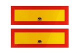 Placute reflectorizante pentru camioane 10x30 cm