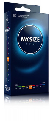 Prezervative MY SIZE PRO Latex 57 mm - 10 buc foto