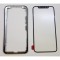 Geam Sticla +Rama phone X negru st