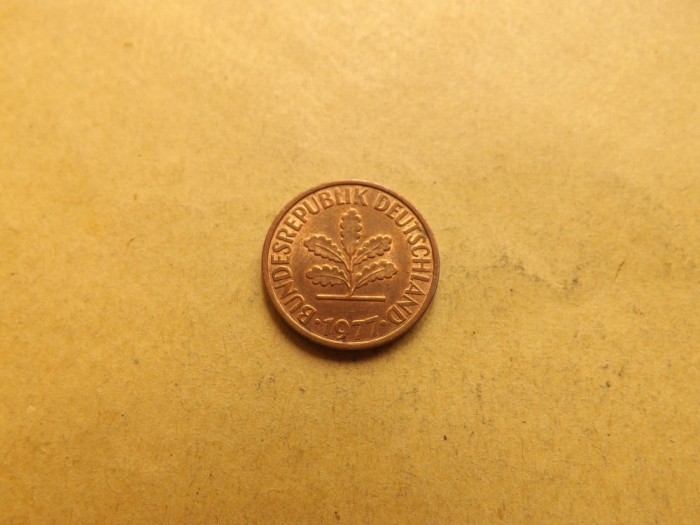 Germania 2 Pfennig 1977 D