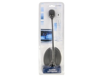 Microfon Negru Jack 3.5mm 2m foto