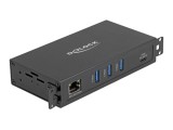 Hub USB RJ45, USB A x3, USB C, 60W