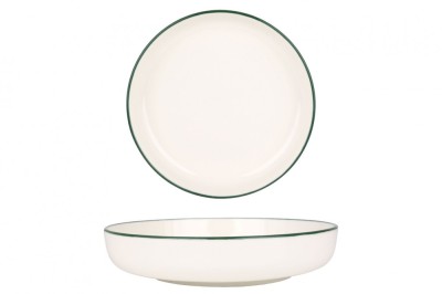 Rinart Bol - Green Edge - Por&amp;Aring;&amp;pound;elan - 19 cm - set de 6 foto