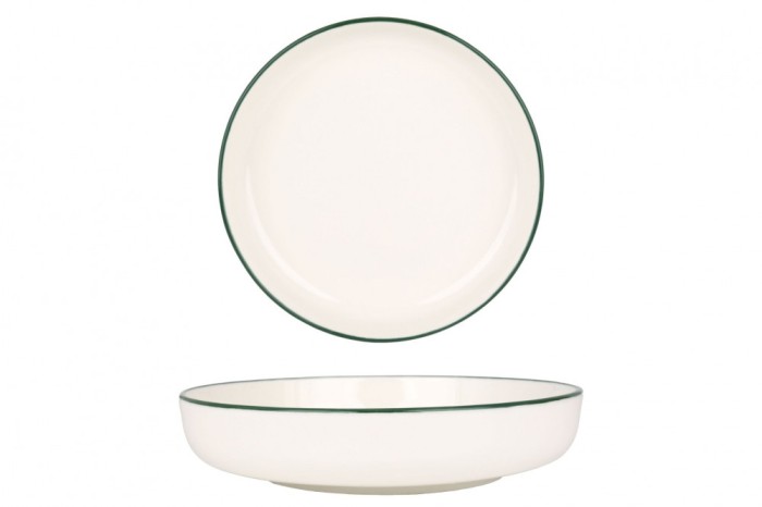 Rinart Bol - Green Edge - Por&Aring;&pound;elan - 19 cm - set de 6