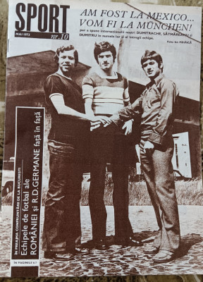 myh 112 - Revista SPORT - nr 10/mai 1973 foto
