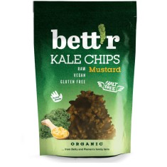 Chips din kale cu mustar raw eco 30g Bettr