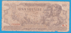 (19) BANCNOTA ROMANIA - 100 LEI 1947 (27 AUGUST 1947) foto