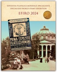 ROMANIA 2024 EFIRO BUCURESTI Mapa filatelica - numai 201 exemplare LP.2462b