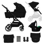 CARUCIOR KINDERKRAFT YOXI 3IN1 (MINK PRO) PURE BLACK